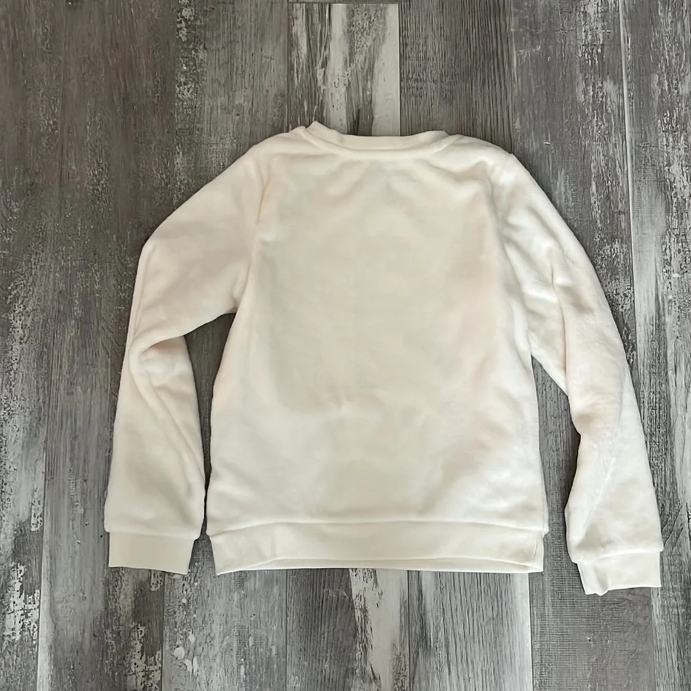 H&M Cream Unicorn Flippy Sweater